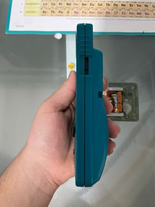 Game Boy Color Teal + Donkey Kong Country GBC