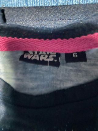 Lote 3 camisetas y 1 vestido 6 años