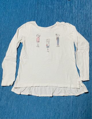 Lote 3 camisetas y 1 vestido 6 años