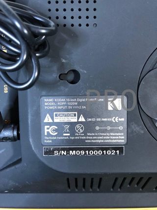 Marco de fotos digital inteligente KODAK