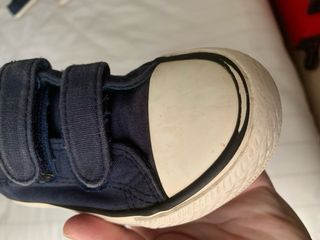 Zapatillas gemelos lona niño Talla 27