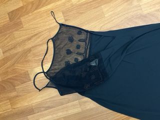 Abito Moschino blu con ricami