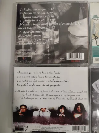 Rock español, imprescindibles, CDs