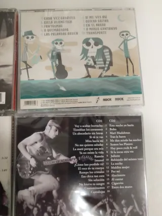 Rock español, imprescindibles, CDs