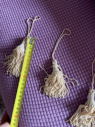 Tre nappine decorative per armadio