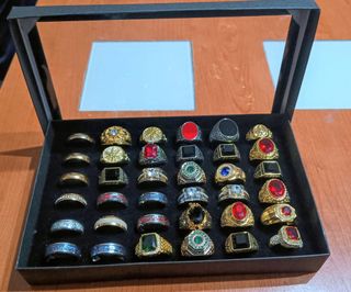Lote de anillos varios colores