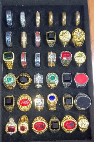 Lote de anillos varios colores