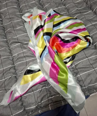 Foulard Multicolore Satinato