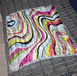 Foulard Multicolore Satinato