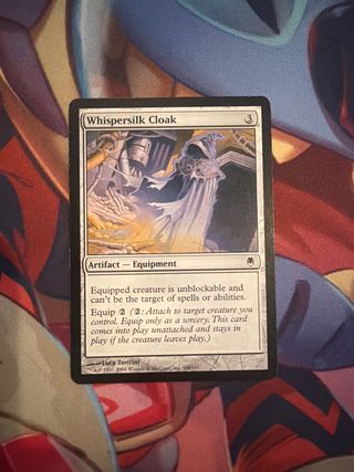 Whispersilk Cloak - Magic The Gathering