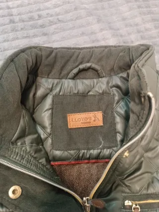 Parka Lloyd's verde oliva acolchada