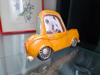 Portafoto vintage auto panda cornice