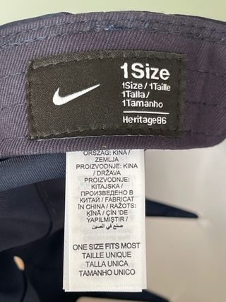 Gorra Nike Heritage86 Azul Talla Única