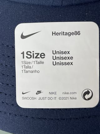 Gorra Nike Heritage86 Azul Talla Única