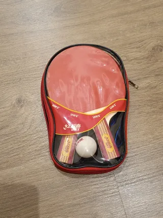 Juego de Ping Pong con funda