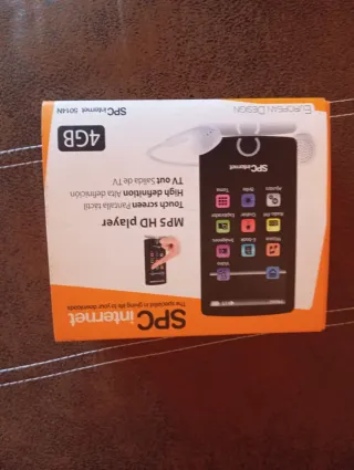 Reproductor MP5 HD SPC internet Negro