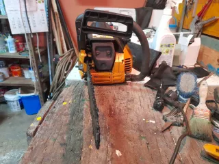 Motosierra Partner 352 cadena poco uso