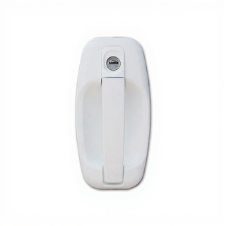 Cerradura 1115 Completa Blanca – Puertas caravana