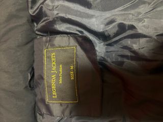 Chaqueta acolchada azul hombre