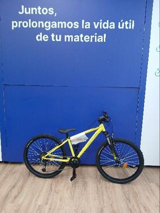 Bicicleta niños 24 pulgadas MTB EXPL 500 Amarillo