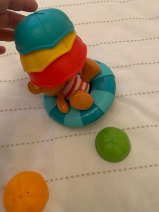 Lote 2 juegos baño bebé