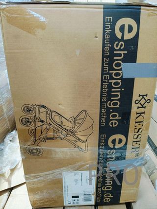 Cochecito bebé KESSER - Beige/Dorado