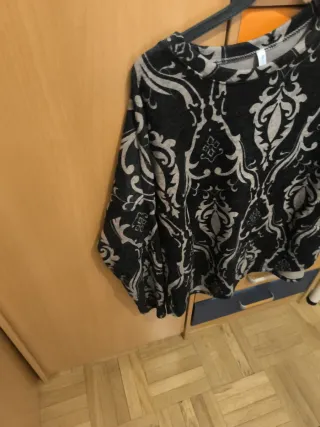 Jersey mujer entretiempo estampado