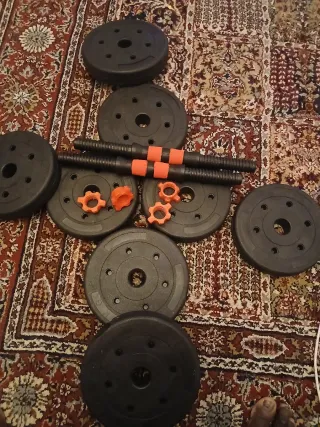 Mancuernas 15 kg (Set