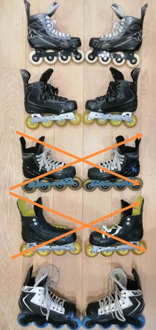 Pattini Hockey Vari Marche e Misure