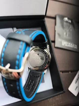 Reloj Lotus Azul y Plata + Pulsera niño