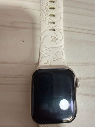 Apple Watch Correa Beige Floral