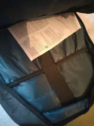 Mochila Lenovo Portátil Gris