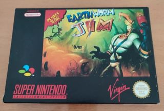 Earthworm Jim - Super Nintendo - PAL España