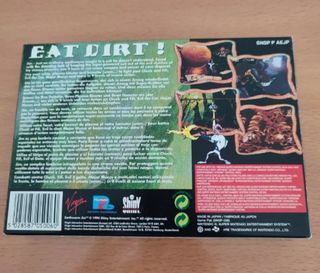 Earthworm Jim - Super Nintendo - PAL España