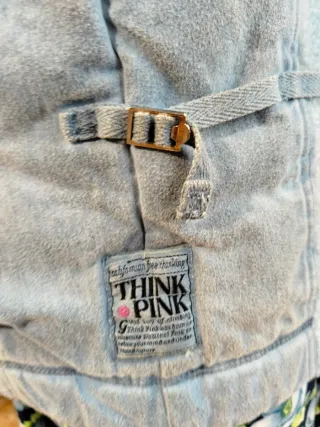 Giubbino Think Pink grigio vintage Azzurro