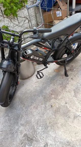 Bicicleta Eléctrica, OOK-TEK, 60km Autonomía