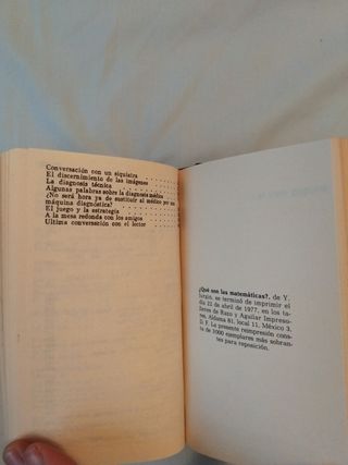 Las Matemáticas en Imagenes. Que son las M. M.recr