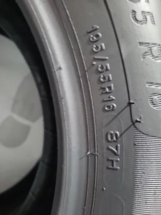 2 Neumáticos  195/55 R16 Michelin