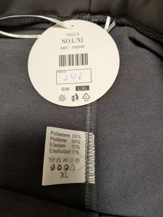 Leggings efecto piel, talla XL