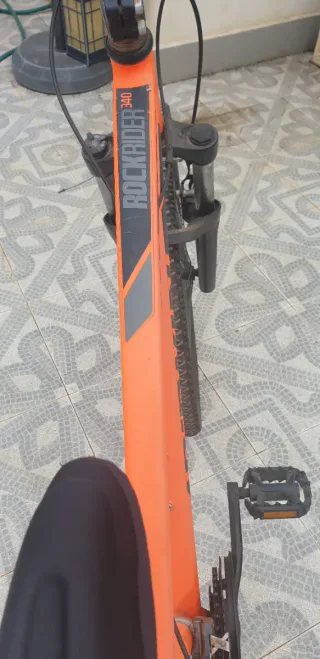 Bicicleta Montaña Naranja B'TWIN