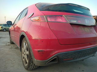 PARAGOLPES TRASERO HONDA CIVIC 5 PUERTAS (FK) N22