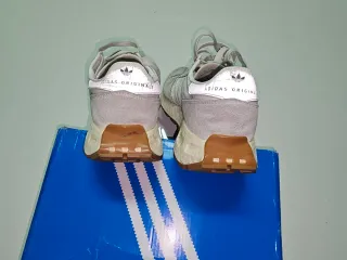 Adidas 43 Zapatillas Deportivas Beige/Blanco