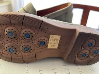 Mocasines Geox Ante Verde Musgo.tacón cómodo.