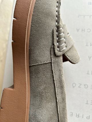 Mocasines Geox Ante Verde Musgo.tacón cómodo.