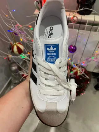 Zapatillas Adidas Samba Blancas y Negras