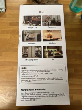 Deshumidificador 1800ml Nuevo