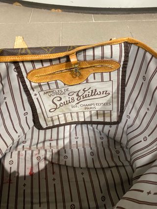 Borsone Louis Vuitton marrone