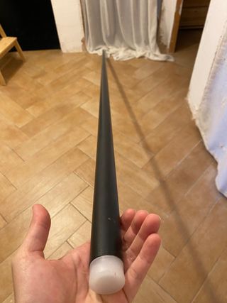 Barra Cortina 250cm D28 INSPIRE Negra