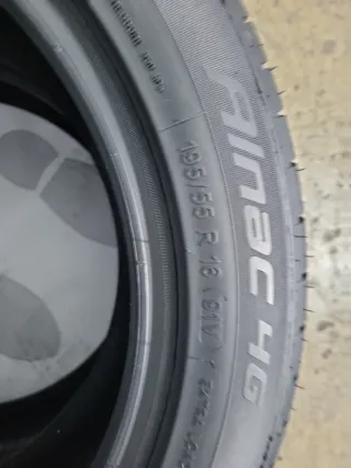 2 Neumáticos 195/55 R16 Apollo