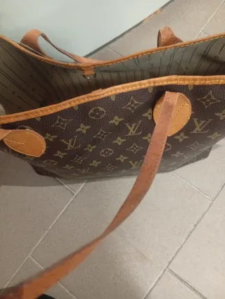Borsone Louis Vuitton marrone